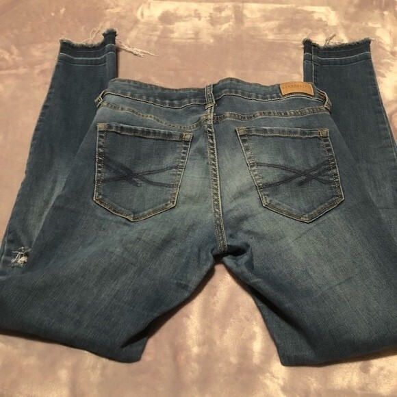 Aeropostale jegging med wash size 2 frayed skinny - Picture 7 of 7